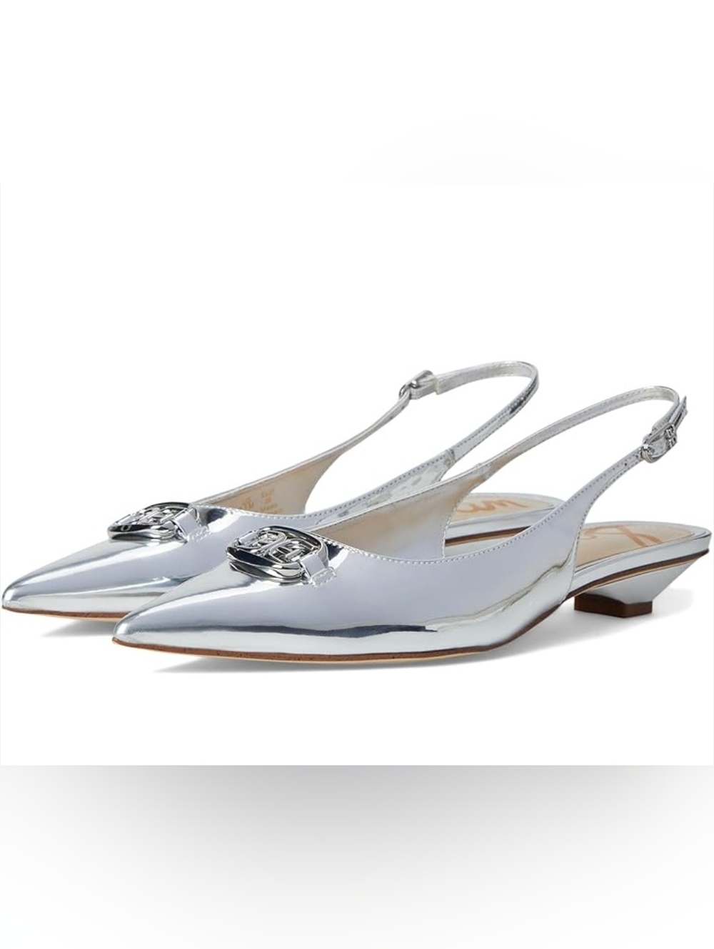 Size 6.5 - 🆕️ Sam Edelman Aggie Silver Metallic Pump